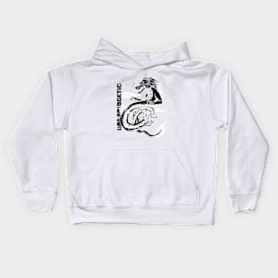 Chinese Black & White Dragon Unapologetic OFFICIAL Kids Hoodie